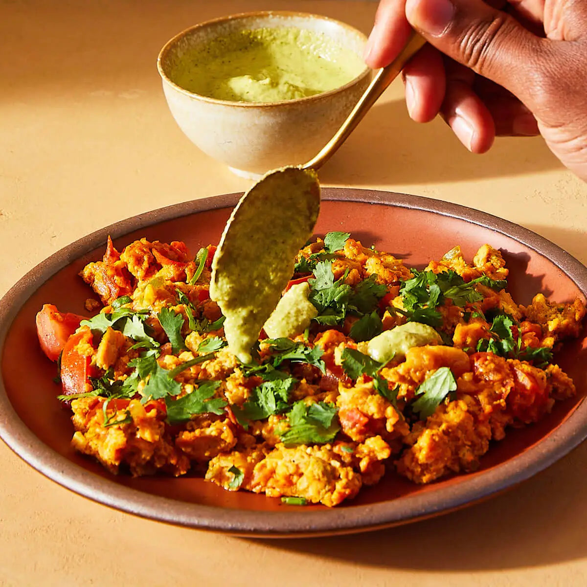 Coconut Cilantro Chutney